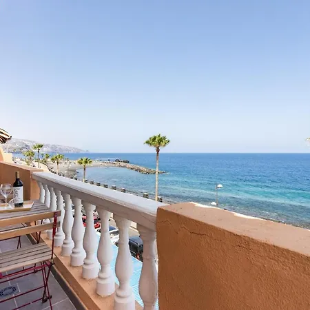 아파트 Home2book Stunning Sea Front Caletillas, Pool
