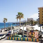 公寓 Home2book Stunning Sea Front Caletillas 坎德拉里亚